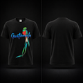 GUATEMALA T-Shirt with EL QUETZAL FRONT LOGO Black