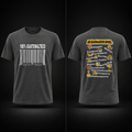 GUATEMALA T-Shirt short sleeve with FRASES CHAPINAS Washed Black