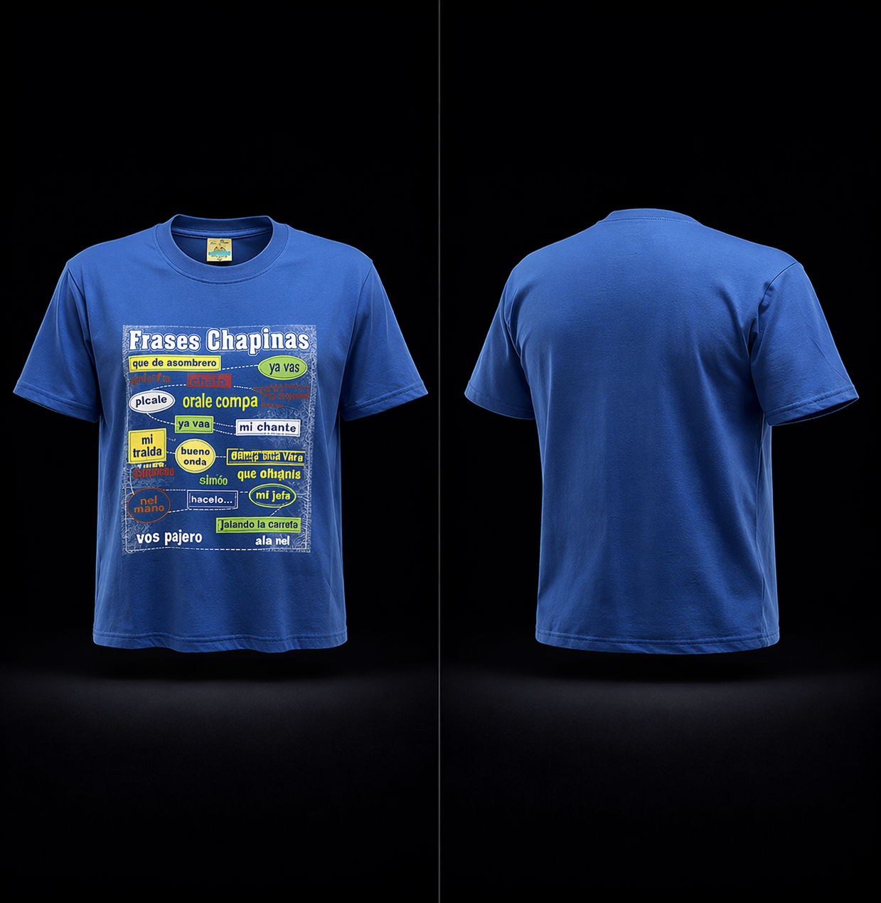 GUATEMALA T-Shirt short sleeve with Frases Chapinas